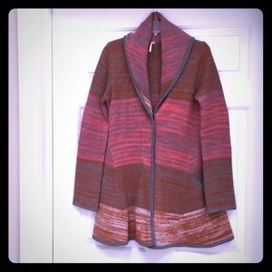 Free People Shawl Collar Knit Cardigan Size Small